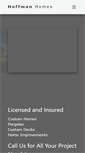 Mobile Screenshot of hoffmanhomesinc.com
